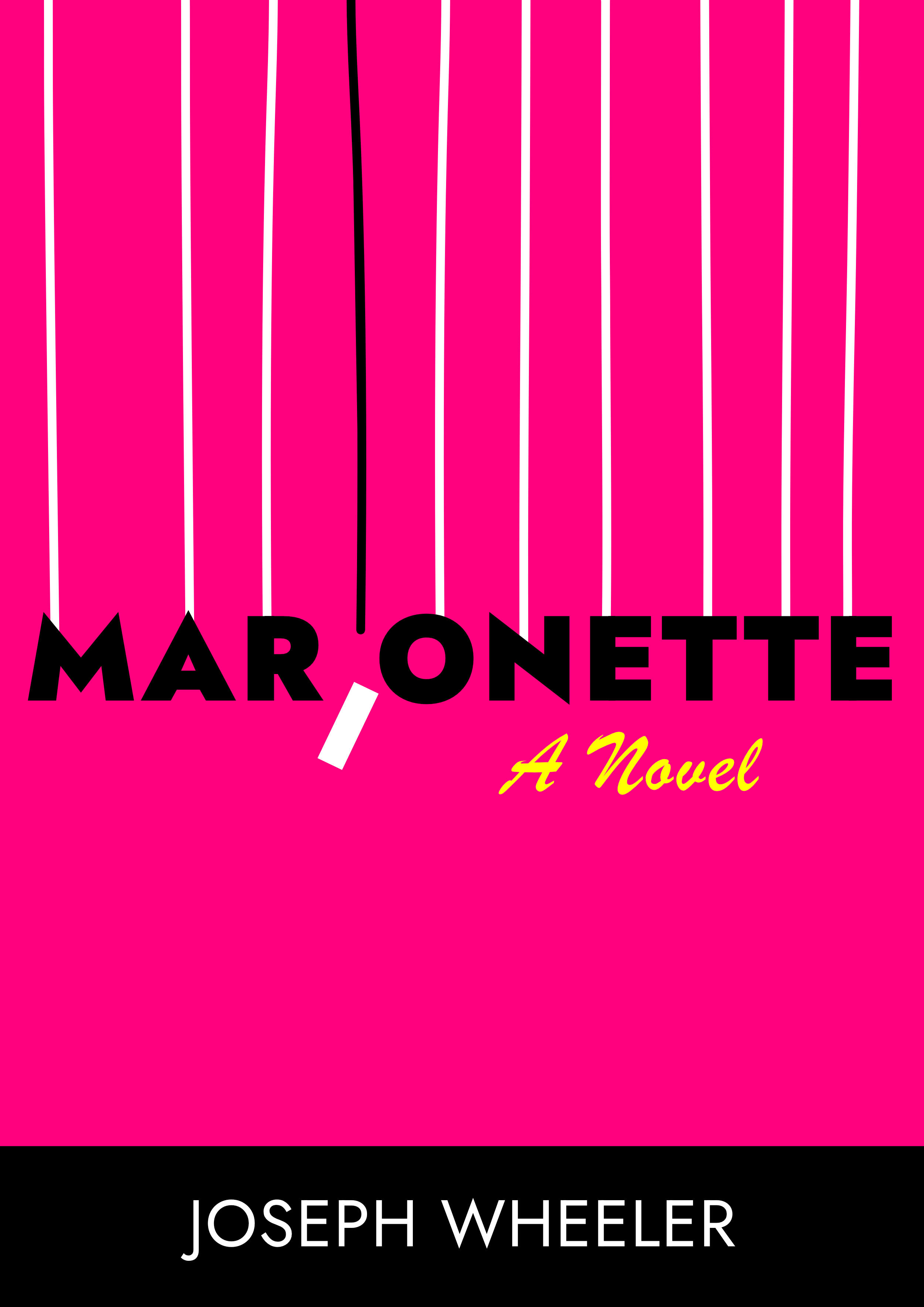 Marionette Book Cover - By Author Joseph Wheeler